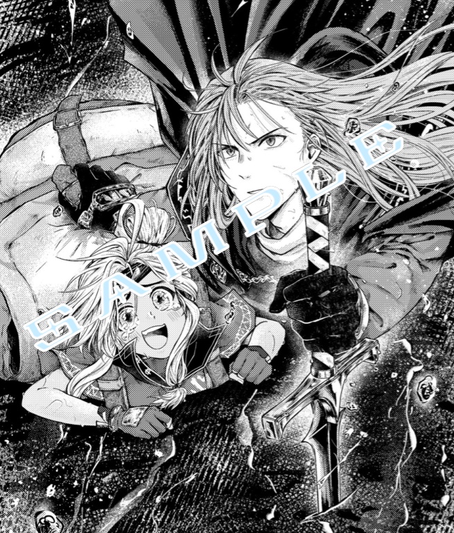 【完売しました】ウイユヴェール・挿し絵ラフ集セット