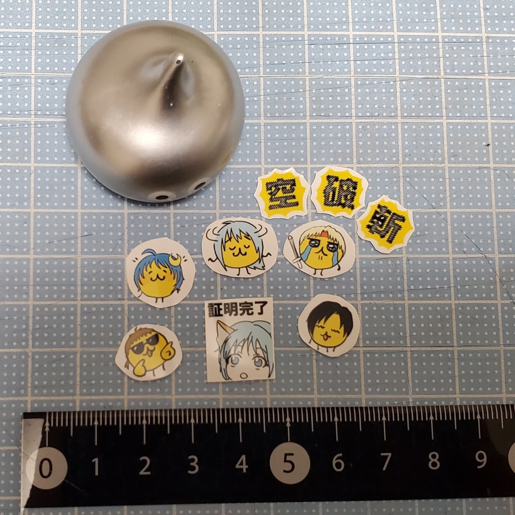 え〇じの子風フレークシールセット