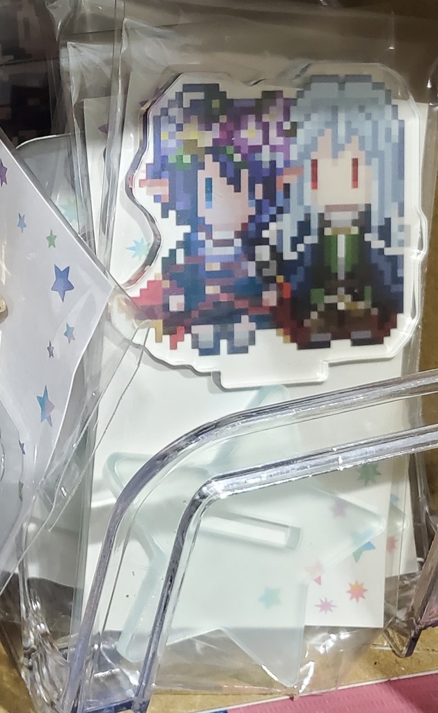 ドット絵ディレナ【アクスタ】(両面印刷)