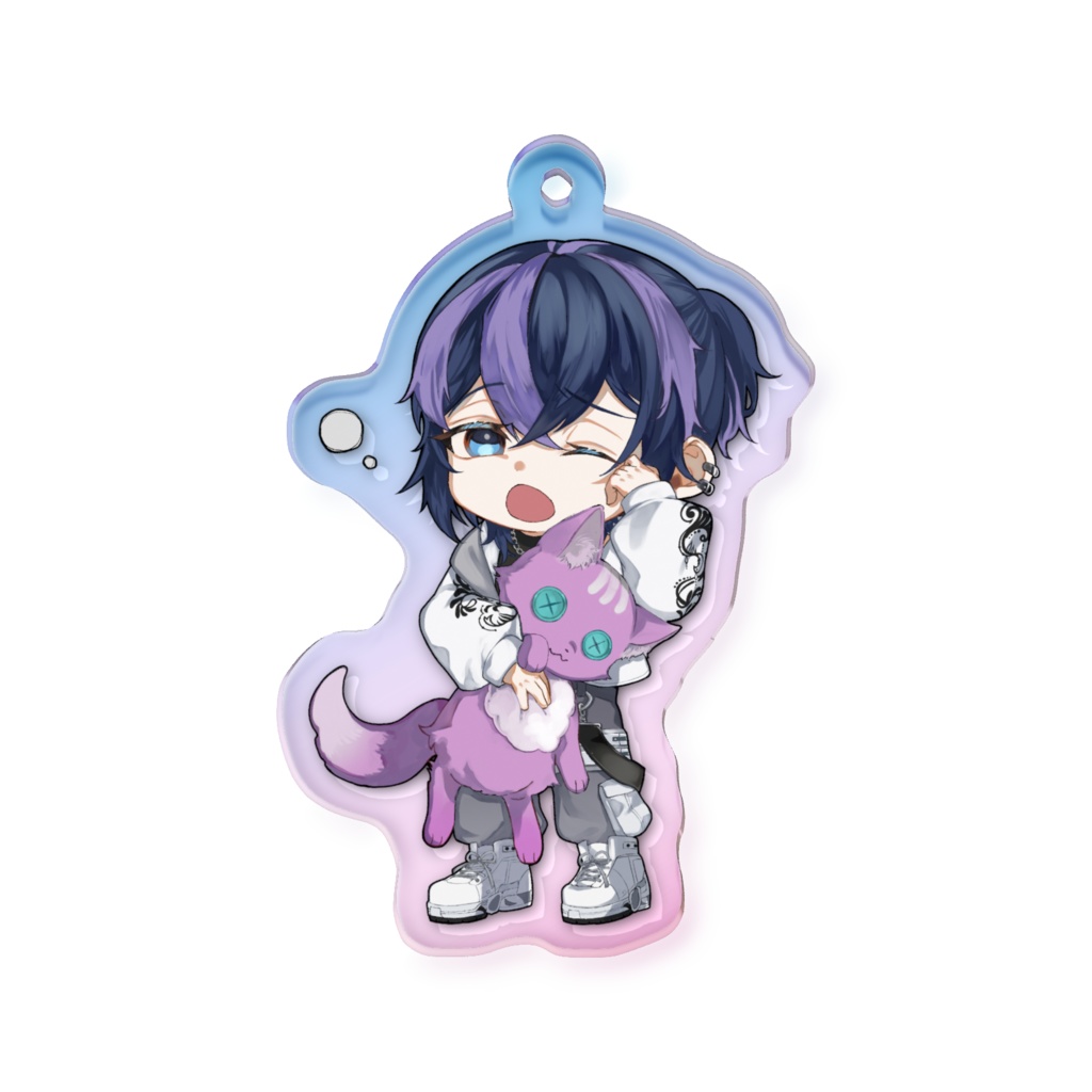 ネムネムりなむ2種類オーロラアクキー