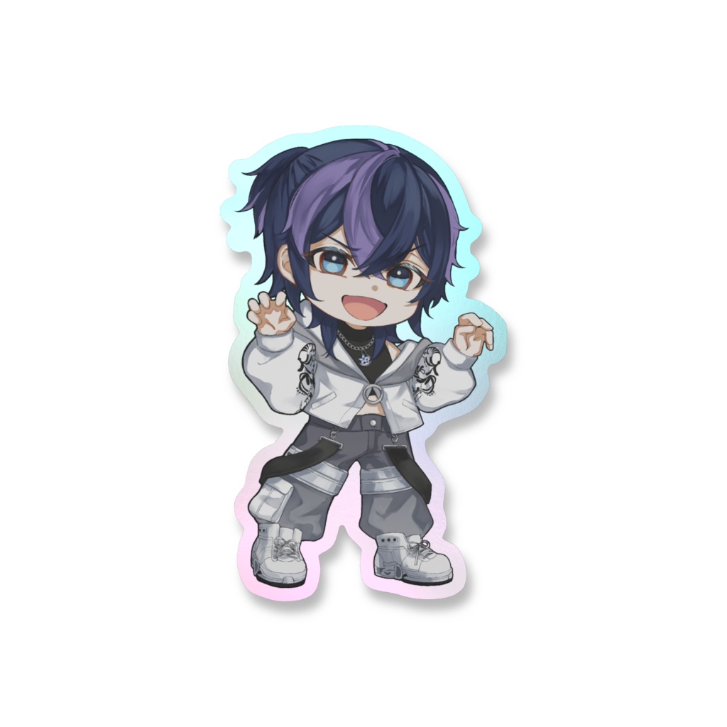 りなむオーロラステッカー2種類