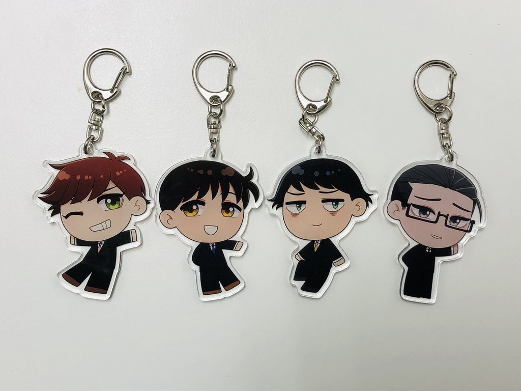 まつりごと日記アクリルキーホルダー第3弾(全4種)