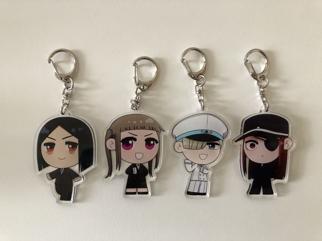 まつりごと日記アクリルキーホルダー第2弾(全4種)