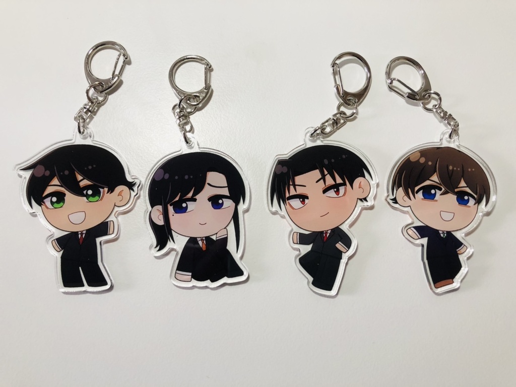 まつりごと日記アクリルキーホルダー(全4種)