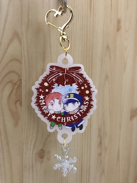 花承クリスマスキーホルダー(クリックポスト発送)