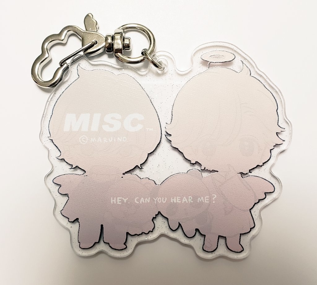 アクリルキーホルダー「泣き虫ふたり/行」