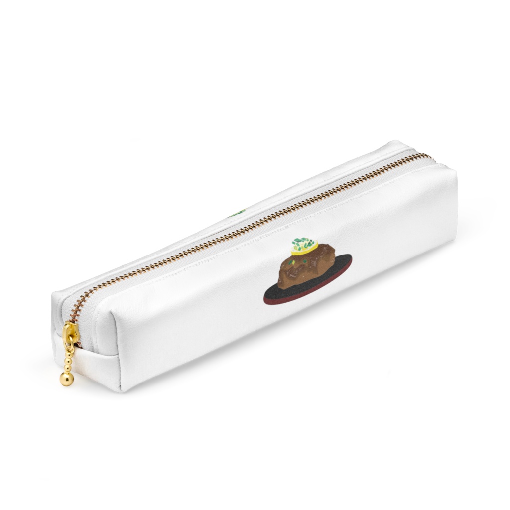 ペンケース(大きなハンバーグ)