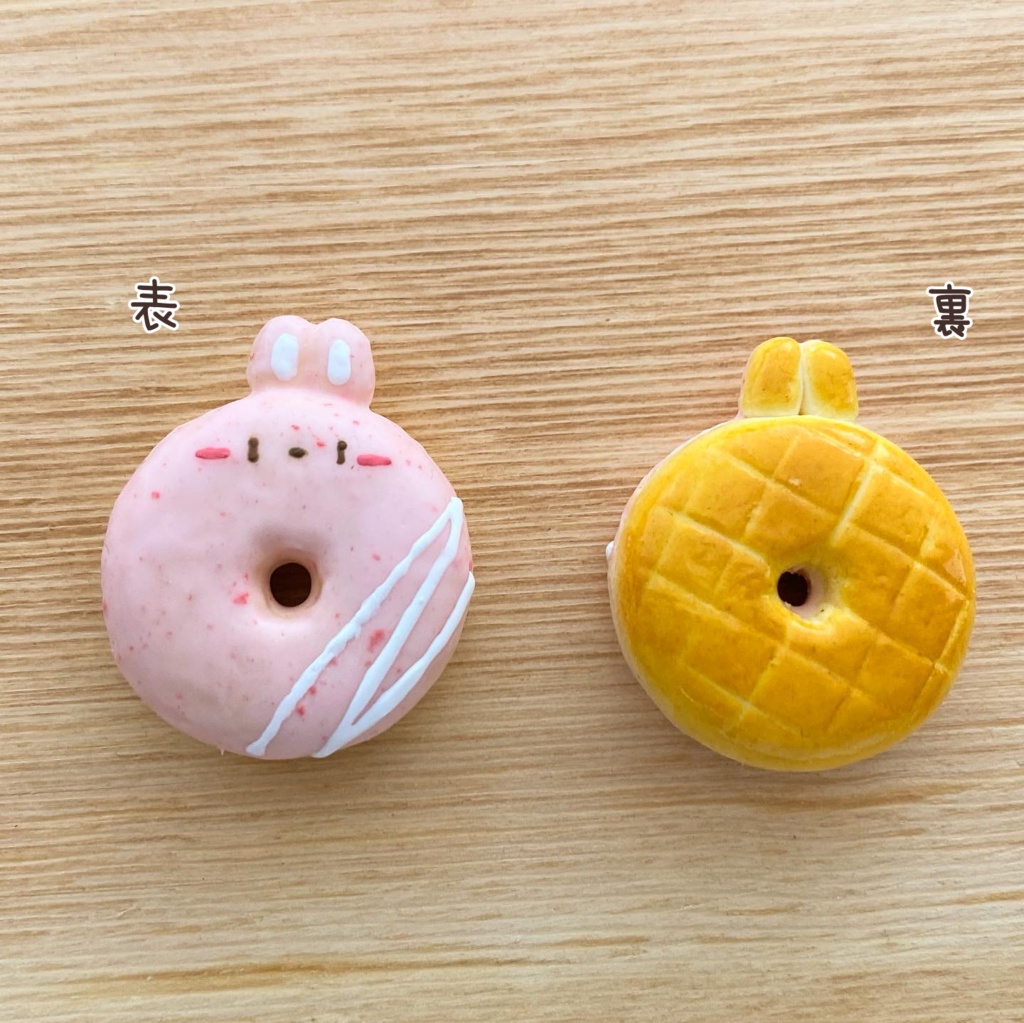 うさぎのいちごドーナツ