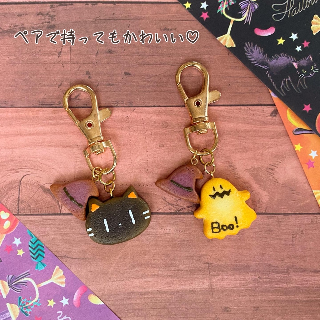 黒猫のハロウィンクッキー