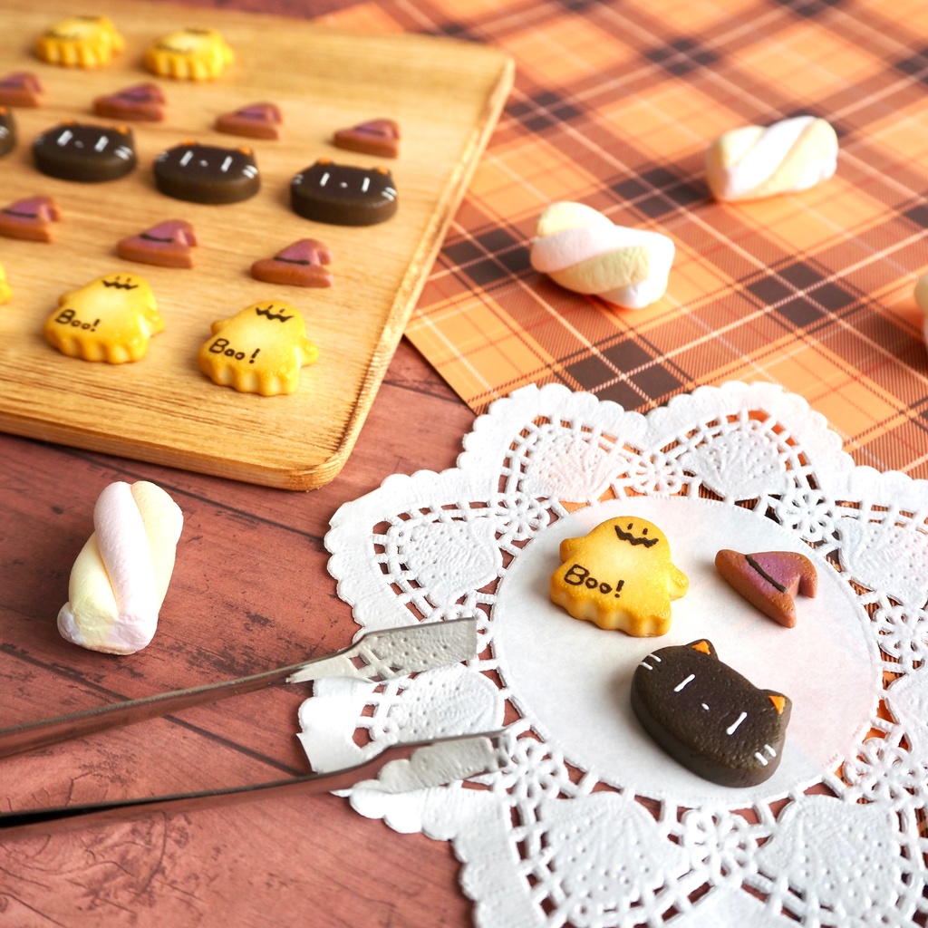 黒猫のハロウィンクッキー