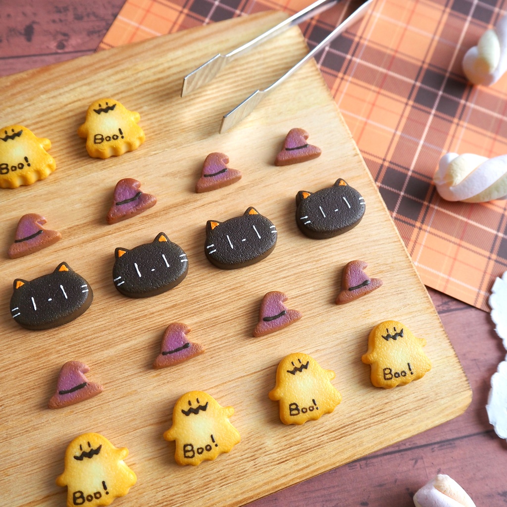 黒猫のハロウィンクッキー