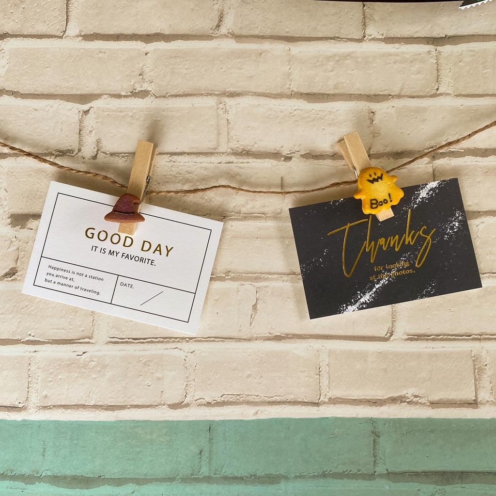 おばけちゃんのハロウィンクッキークリップ