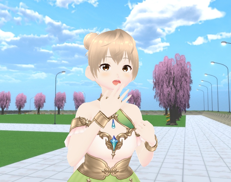 【Cluster用アバター】「めろっち」3Dアバター【VRM】