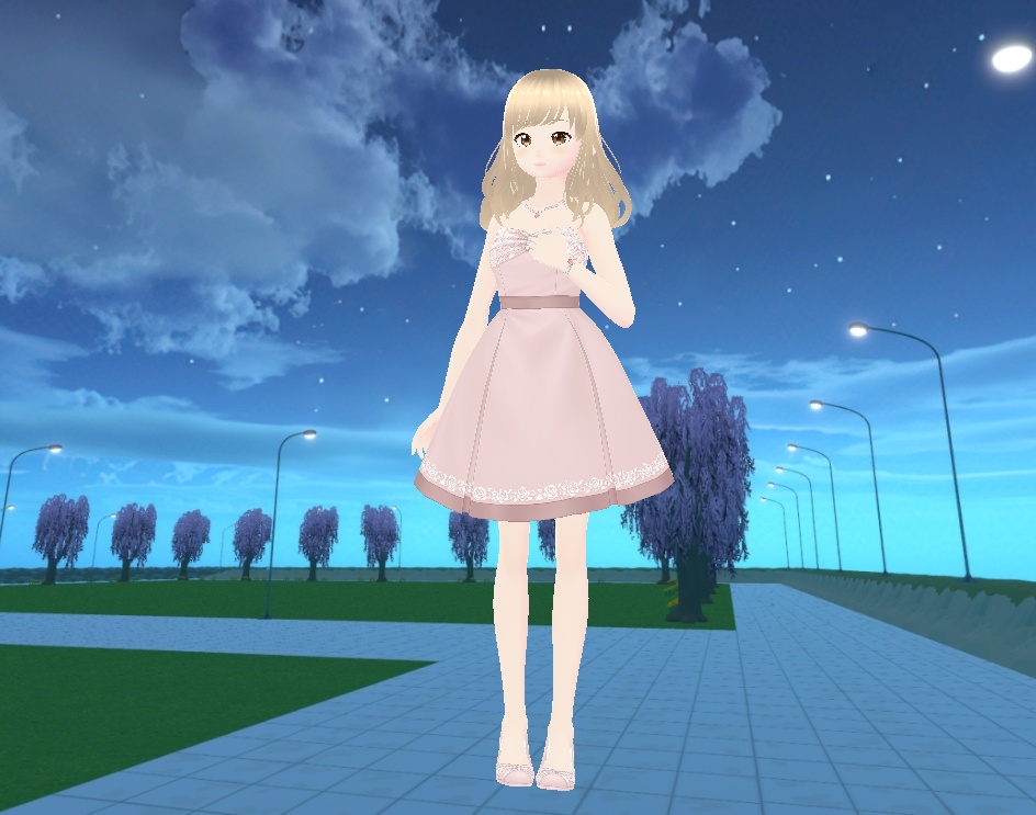 【Cluster用アバター】「ゆりっち」3Dアバター【VRM】