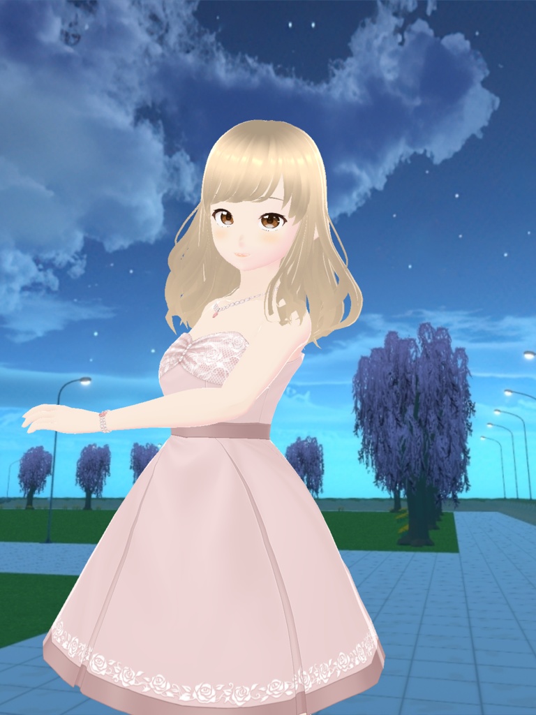 【Cluster用アバター】「ゆりっち」３Dアバター【VRM】