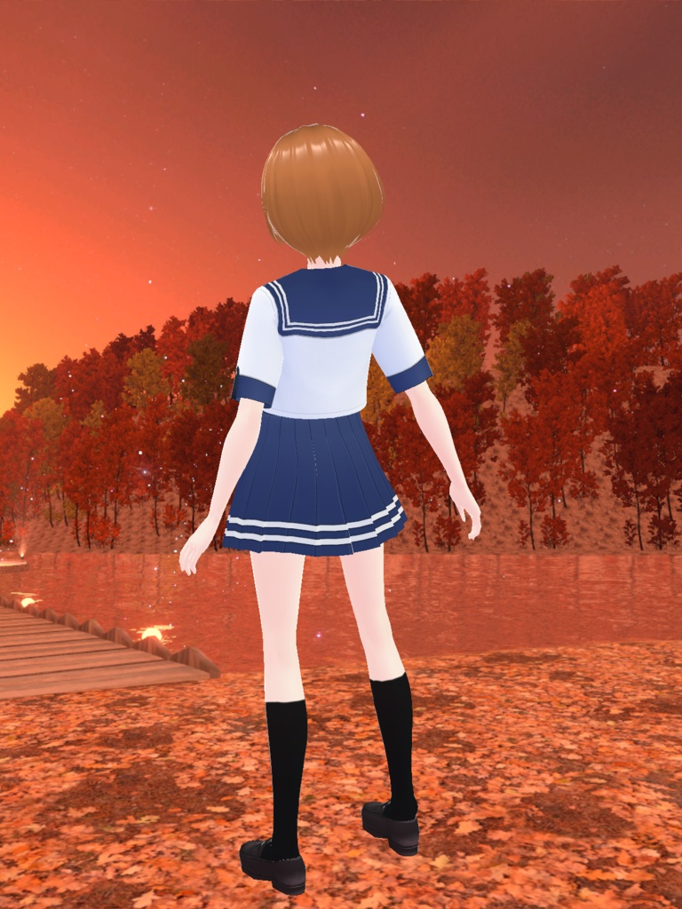 【Cluster用アバター】「まろっち」3Dアバター【VRM】