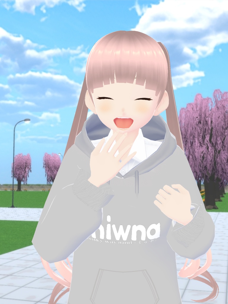 【Cluster用アバター】「ぷりっち」3Dアバター【VRM】