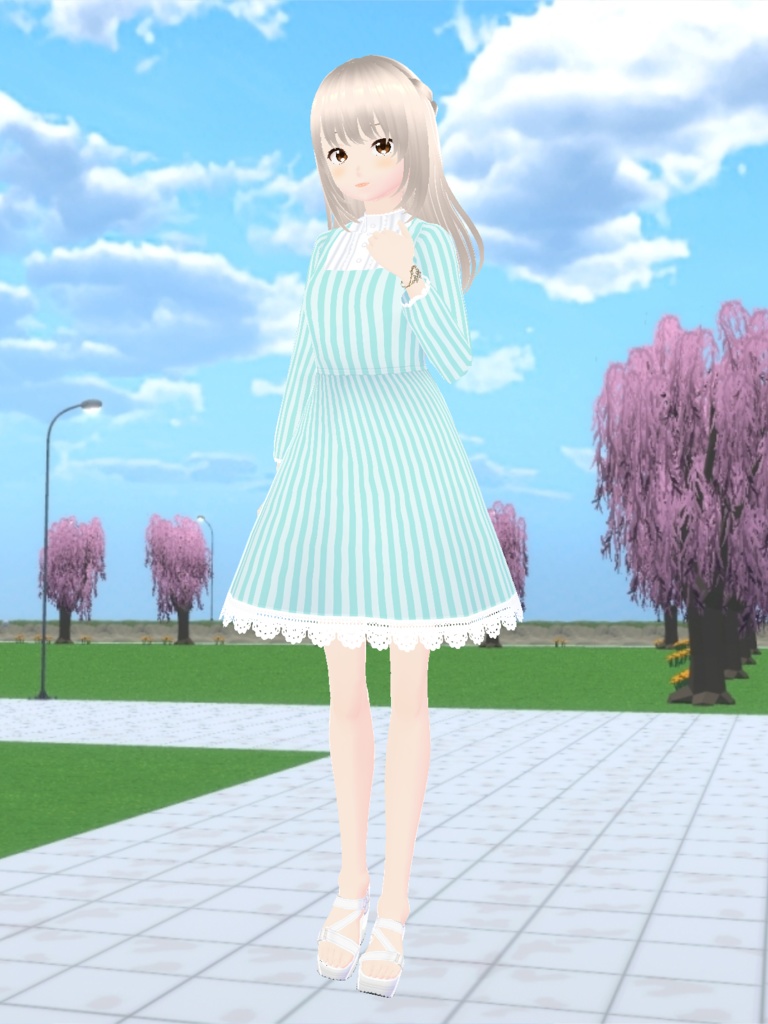 【Cluster用アバター】「ののっち」3Dアバター【VRM】