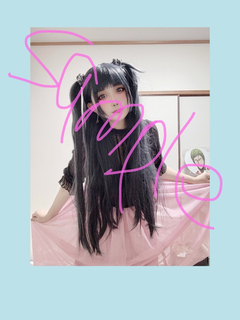 地雷メイク チェキ