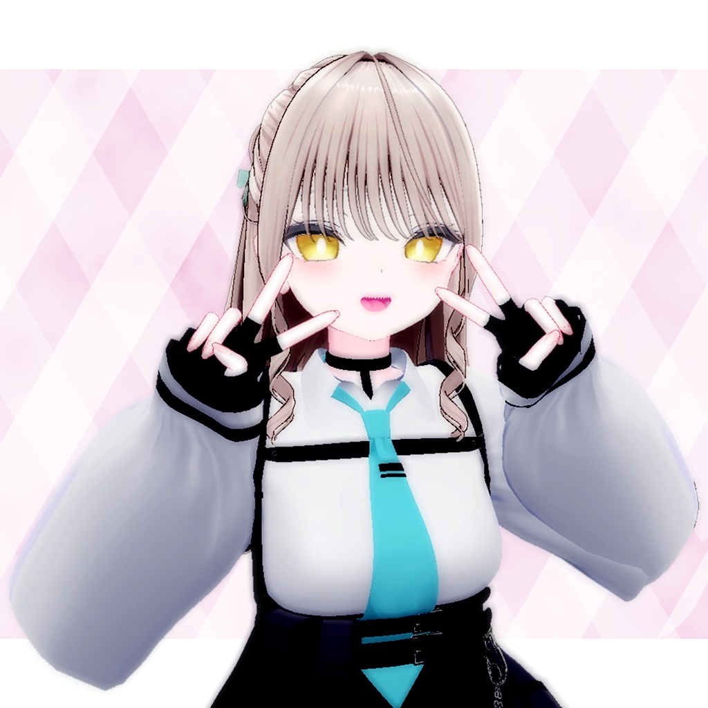 【5アバター対応】Lovely Heart Roll