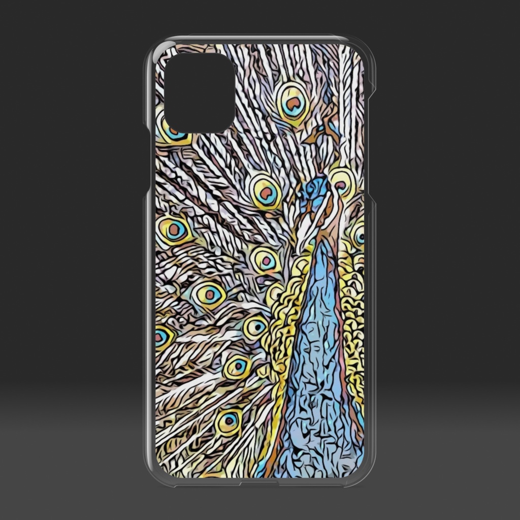 モザイククジャクのiPhoneケース