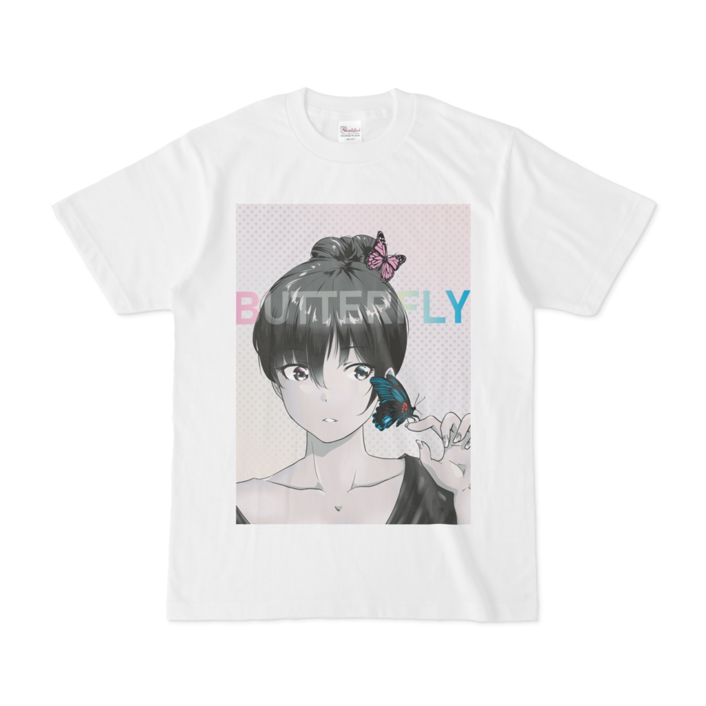 BUTTERFLY Tシャツ（白）