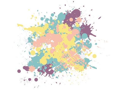 スプラッタ素材高解像度01