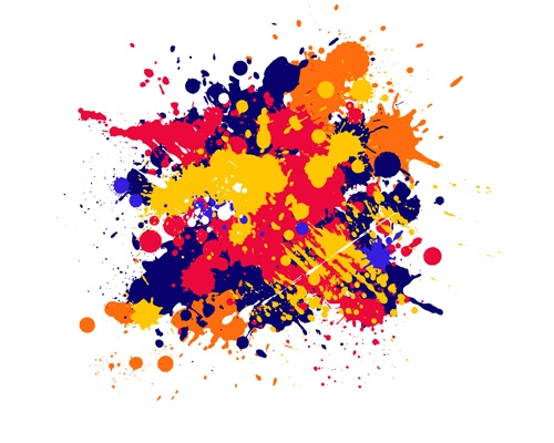 スプラッタ素材高解像度01