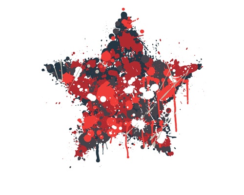 スプラッタ素材高解像度03