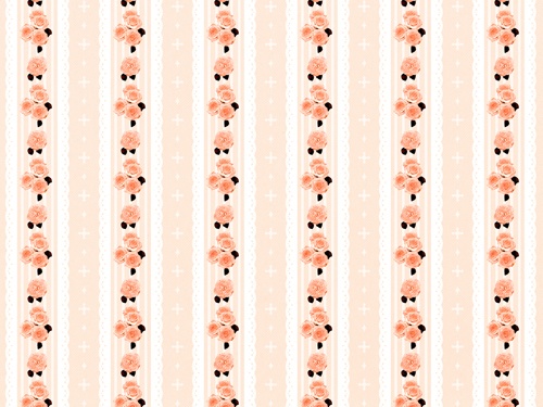 バラとレースの背景素材高解像度03