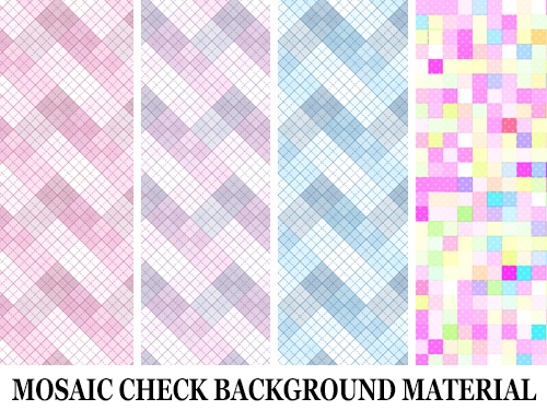 モザイクチェック背景素材高解像度