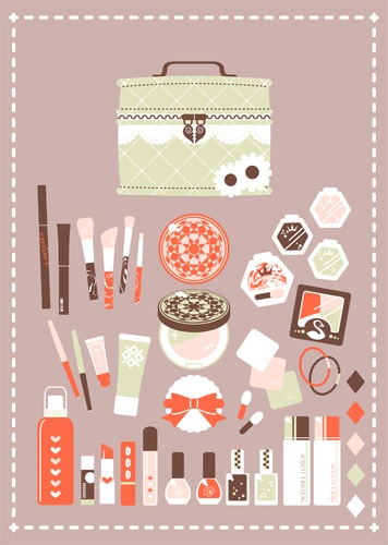コスメの背景素材高解像度