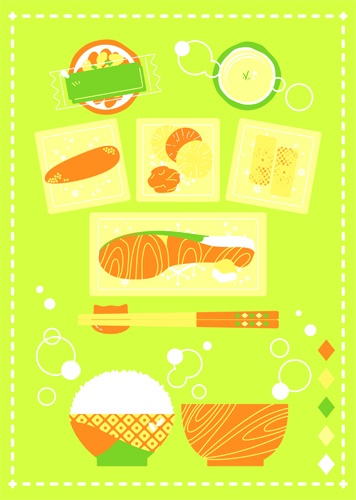 朝ごはんの背景素材高解像度