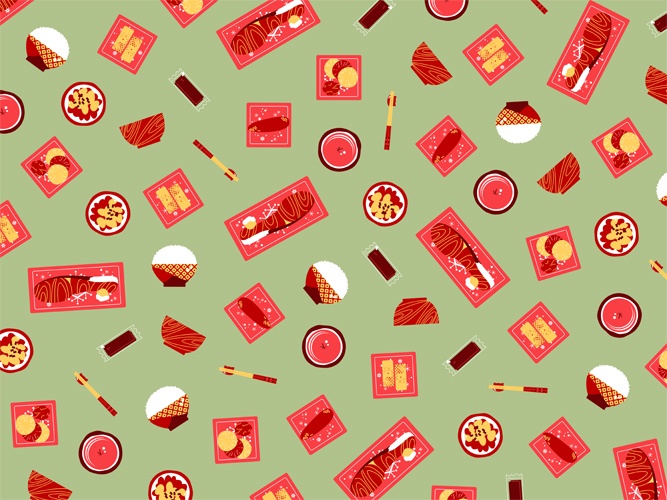 朝ごはんのパターン素材高解像度