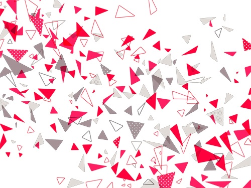 ちまい三角形がわらわらしてる背景高解像度透過PNG