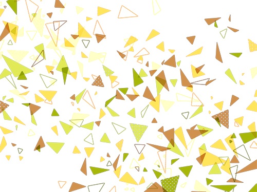 ちまい三角形がわらわらしてる背景高解像度透過PNG