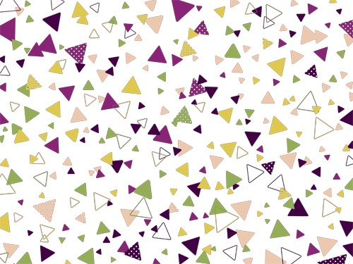 ちまい三角形がわらわらしてる背景高解像度透過PNG02
