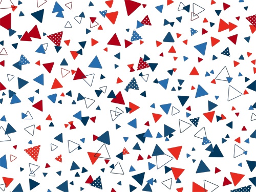 ちまい三角形がわらわらしてる背景高解像度透過PNG02