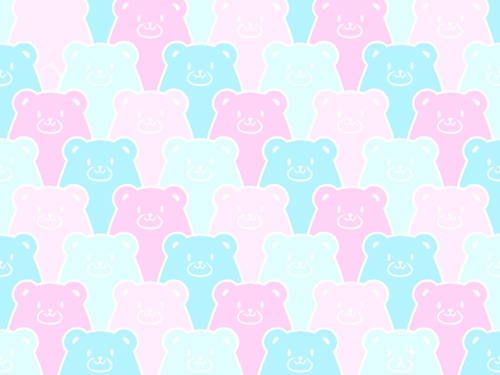 くまくま素材高解像度02