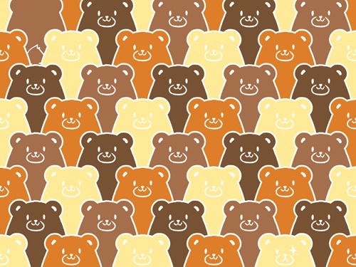 くまくま素材高解像度02