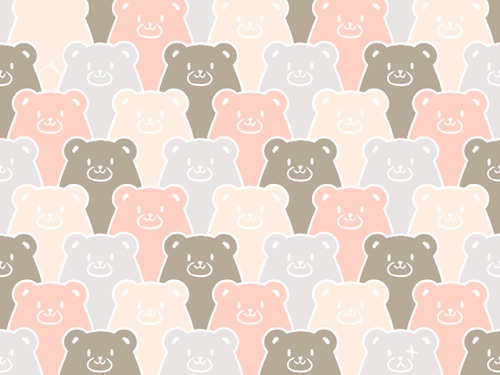 くまくま素材高解像度02