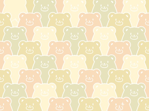 くまくま素材高解像度02