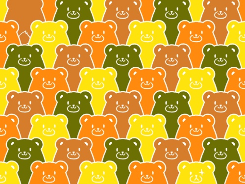 くまくま素材高解像度02