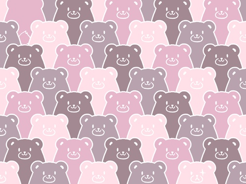 くまくま素材高解像度02