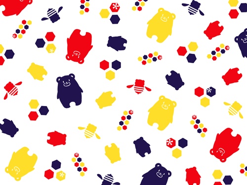 くまくま素材高解像度03