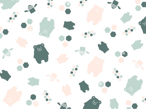 くまくま素材高解像度03