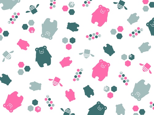 くまくま素材高解像度03