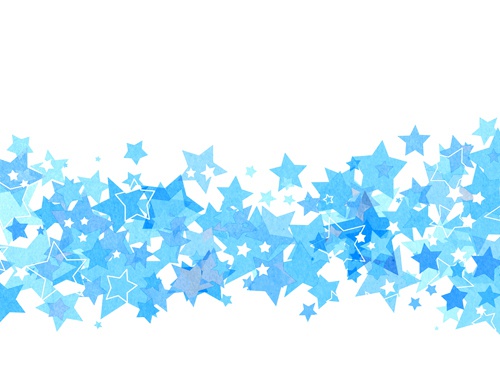 星と花の背景素材高解像度