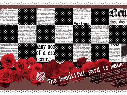 コラージュ背景素材高解像度02