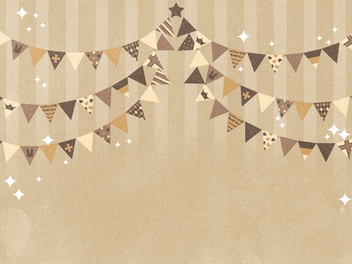 チョコレートカラーフラッグ背景素材高解像度